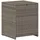 vidaXL Kissenbox 55 x 55 x 69 cm Grau