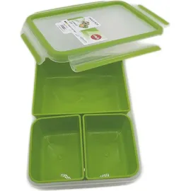 Emsa Clip & Go Snackbox grün 1,2 l