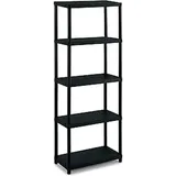EDM Regal 3060 S-5 Modulares Regal 60 x 30 x 174 cm Schwarz