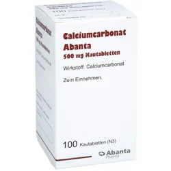 Calciumcarbonat Abanta 500mg