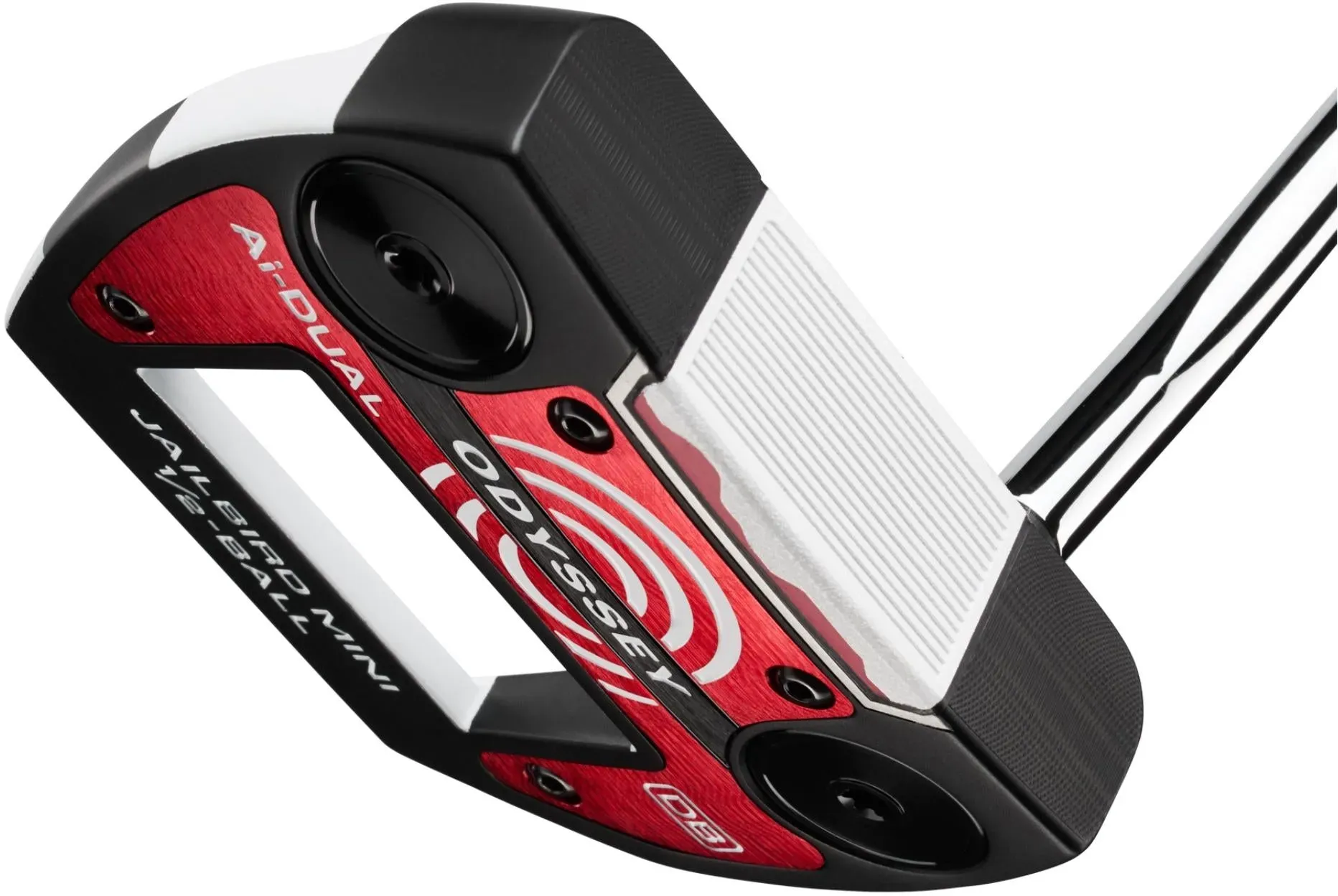 Odyssey Ai-DUAL Half Ball Jailbird Mini Putter - RH / 32 inch / Double Bend