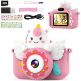 32GB Kinderkamera 1080P Kamera Kinder 2.0”-Bildschirm Selfie Digitalkamera Video