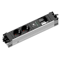 Bachmann STEP ALU 2xCEE7/3 1xCM 1xUSB Charger GST18