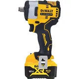 DeWalt DeWalt, Bohrmaschine + Akkuschrauber, 18v xr kompaktowy klucz udarowy 1/2" 2x5ah (Akkubetrieb)