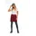 Maier Sports Midirock Damen Rot 38