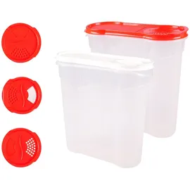 Buri Rival Vorratsdose weiß 1,3 l