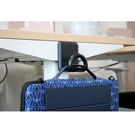 Unilux Garderobenhaken FIL mit 1 Haken schwarz,