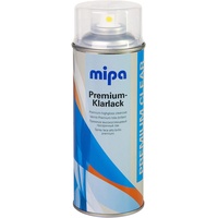(24,13€/L) MIPA Premium Klarlack Spray seidenmatt 400 ml Autolack lackieren