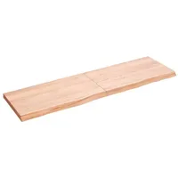 vidaXL Wandregal 140 x 40 x 4 cm Hellbraun