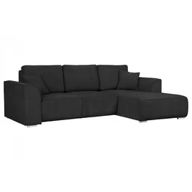 OTTO home Ecksofa OTTO HOME "BEATRICE optionale Schlafsofa mit Bettkasten, B/T/H: 265/170/86 cm", grau (anthrazit), B:265cm H:86cm T:170cm, 100% Polyester, Sofas, Ecksofa, L-Form, wahlweise auch mit Bettfunktion und Bettkasten
