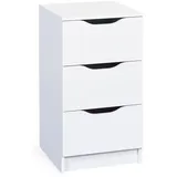 Interlink Kommode 41 x 71 x 40 cm Weiß