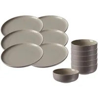 Ritzenhoff & Breker Jasper Frühstücksset 12-tlg. taupe