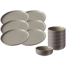 Ritzenhoff & Breker Jasper Frühstücksset 12-tlg. taupe