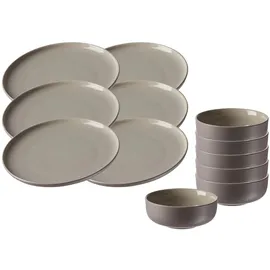 Ritzenhoff & Breker Jasper Frühstücksset 12-tlg. taupe
