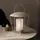 Ferm Living Laterne Abri Edelstahl Beige