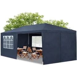Partyzelt 3x6 m - Blau