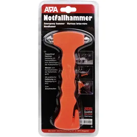 Apa Doppelkopf Notfallhammer orange 20x7,5x3cm