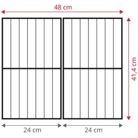 TAINO Black 2+1 Gasgrill mit Drehspieß