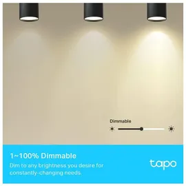 TP-Link Tapo L630 GU10 (2 Stück) Intelligente LED Lampe, RGB