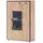 Uno Vitrine Argon 93 x 38 x 210 cm Mehrfarbig