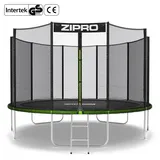 Zipro Jump Pro 374 cm Grün/Schwarz