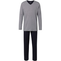 TOM TAILOR Pyjama, »Nevada«, Gr. 52, blau-dunkel-Ringel, , 20780651-52