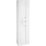 Saphir Hochschrank Quickset 955 50 x 33 x 188,5 cm Weiß