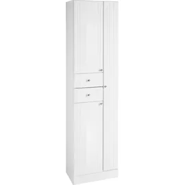 Saphir Hochschrank Quickset 955 50 x 33 x 188,5 cm Weiß