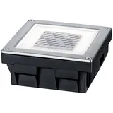 Paulmann Cube Solar-Einbauleuchte 1 Edelstahl, Klar