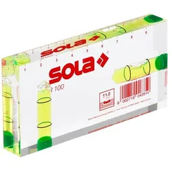 Sola Architekten-Wasserwaage 100x50x15 mm R 100