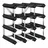 vidaXL Weinregal 12 Flaschen 32,5 x 22,5 x 32,5 cm Schwarz