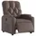 vidaXL Relaxsessel 142 x 75 x 100 cm Braun elektrisch
