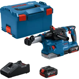 Bosch GBH 18V-22 Professional inkl. 2 x 4,0 Ah + L-Boxx + Absaugeinheit
