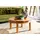 Massivmoebel24 Couchtisch OXFORD Braun Akazie 90 x 90 x 45 cm