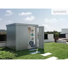 Biohort Neo 3D 3,48 x 2,92 m quarzgrau/metallic Doppeltür