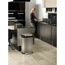 Joseph Joseph Joseph Treteimer Titan 30l Edelstahl Silber