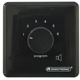 Omnitronic 80711072 Einbau ELA-Programmwähler Schwarz