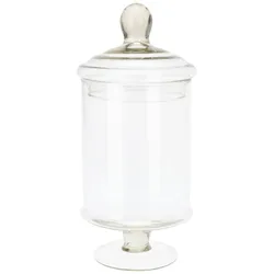 Glas Keks-/Vorratsglas 1.5L – Dekoratives Gebäck-Aufbewahrungsglas