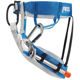 Petzl Tour Klettergurt Blau/Mehrfarbig