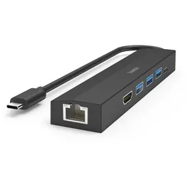 Hama USB-C Hub Multiport, USB-C 3.0 [Stecker] (200144)