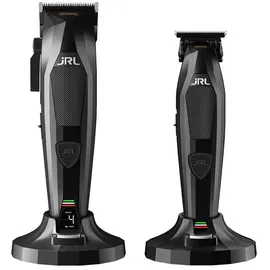 JRL PROFESSIONAL Diamante Clipper & Trimmer Combi Kit Schwarz
