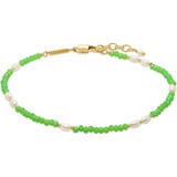Esprit Fußkette Edelstahl grün Damen