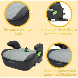 Osann Sitzerhöhung Lux Isofix universe grey i-Size