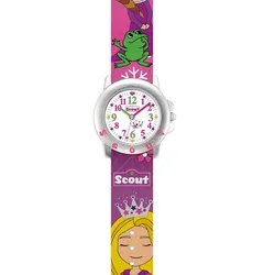 Scout Kinder Armbanduhr Star Kids 280393037 Prinzessin, Frosch
