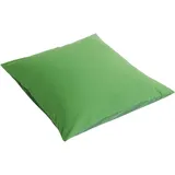 Hay Duo Kissenbezug aus Baumwolle in der Farbe Matcha, 80 x 80 cm,