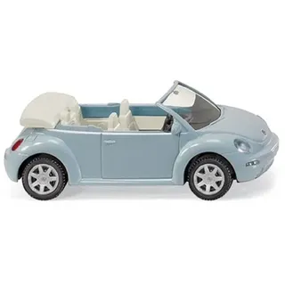 Wiking 003204 VW New Beetle Cabrio aquariusblue metallic