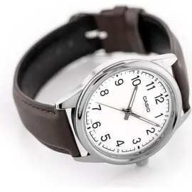 Casio Herrenuhr MTP-V005L-7B4UDF (Ø 40 mm) - Weiß/Braun/Silber