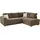 Jockenhöfer Ecksofa JOCKENHÖFER GRUPPE "Sunset L-Form, B: 257 cm, Dauerschlafsofa mit", beige (taupe 426, 18), B:257cm T:105cm, Korpus: 100% Polyester;Kissen: 100% Polyester, Sofas, Ecksofa, Tonnentaschen-Federkern, Kaltschaumtopper, Bettkasten & Zierkissen
