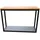 ACAMP Gartentisch 75 x 54 x 180 cm Anthrazit/Natur