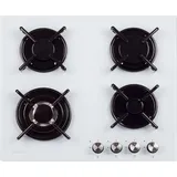Guzzanti GZ 8207, Weiß, Integriert, 59 cm, Gaskochfeld, Glas, 4 Zone(n) - Weiß